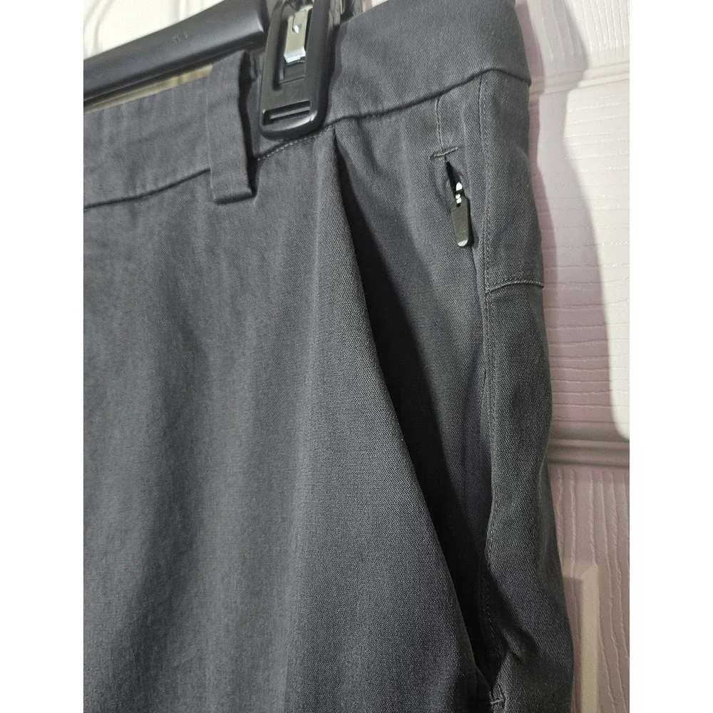 Lululemon Mens Commission Pant Classic Dk Grey 34x32.5 Warpstreme Chino Stretch